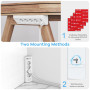 Multiprise Electrique, Multiprise Parasurtenseurs 4 Prises avec 2 Ports USB A+2 Ports USB C, Prise d'angle avec Interrupteur et 