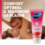 MANIX Fraise : Lubrifiant Intime (80mL) Goût Fraise / Compatible avec les Préservatifs