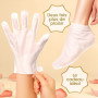Masque Main et Pied Hydratant - Beurre de Karité et Vitamine E - Lot de 3 | Gants et Chaussettes en un Seul Coffret, Rituel Spa