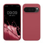 kwmobile Housse Compatible avec Google Pixel 10 Pro XL Coque - Housse de téléphone Protection Souple en TPU Silicone - Rose fonc