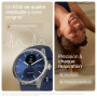 Withings ScanWatch 2, Montre Hybride Connectée, ECG, 42 mm, Bleu | ECG avec détection de FA, score de sommeil, 40+ activités dét