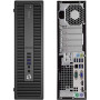HP EliteDesk 800 G2 SFF Ordinateur de Bureau, Intel Core i5-6600T, 8 Go de RAM, 256 Go SSD, Clavier QWERTY américain, WiFi, Blue