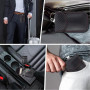 Lot de 2 Pochette Etui Anti RFID cle Voiture,Pochettes Blocage Signal pour Clé Voiture en Fibre de Carbone,Petit Faraday Pouch B