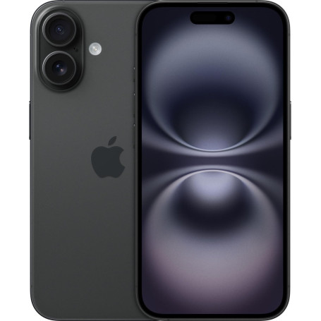 Apple iPhone 16, 128GB, Noir (Reconditionné)