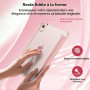 MoKo Coque pour iPad Mini 7 A17 Pro 2024, iPad Mini 6e Gén 2021 8,3 Pouces | Pour iPad Mini Coque avec Porte-Stylet, Léger Étui 