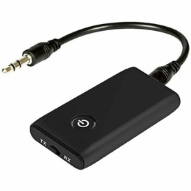 Transmetteur Bluetooth 5.0 Émetteur et Récepteur Adaptateur, Bluetooth 2 en 1 Adaptateur, Jack 3,5mm APTX et USB, Compatible ave
