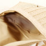 BTHRORO Sacs à Main Portés épaule pour Femme, Sac en Paille Vintage Sac à Main de Plage d'été Tissés, Portable Sac Bandouliere e