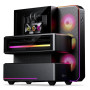Phanteks EX5 MAX, boîtier ATX multicaméra, AIO 360 LCD inclus, LED ARGB | Multicamera, AIO 360 LCD inclus, LED ARGB, Form Factor