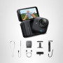 Insta360 GO Ultra Pack Créateur Noir - Caméra Vlog 4K Mains Libres | Appareil photo vidéo POV compact, caméra d'action magnétiqu