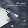 ANYPLUS Hub USB, Adaptateur 4 Ports Multiprise USB 3.0, 5 Gbps, Répartiteur USB pour Bureau, Ordinateur Portable, Xbox, Clé USB,