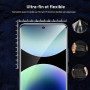 Doxxvai Film Protection Anti-Espion pour Redmi Note 14 Pro+/Plus 5G, TPU | Hydrogel Autocicatrisant, Compatible Empreinte Digita