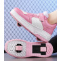 ENEN Chaussure a Roulette Mode Fille, Chaussures a roulettes Retractable Garçons, Basket Roulette Enfant, Roller 2 Roues Déforma