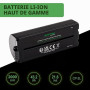 PATONA Batterie pour Canon NB-CP2L, NB-CP1L 2000mAh 21.6V | Batterie pour imprimante photo SELPHY CP200 CP400 CP600 CP800 CP900