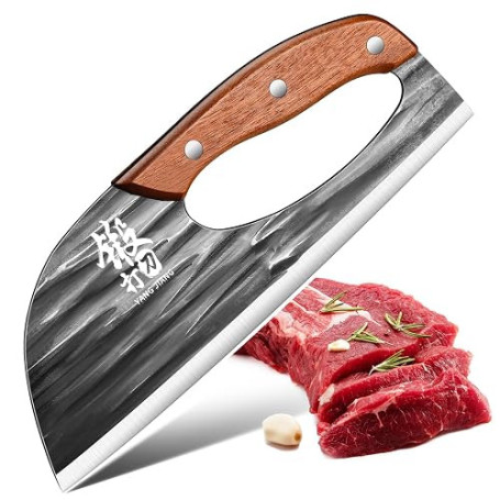 Plys Couteau Chinois Cuisine de Chef Couteaux et Ustensiles de Cuisine de Viande Legume Saucisson Couteau Hachoir