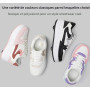 ANEFUN Chaussures de skate à roulettes pour enfants, garçons et filles, baskets avec roues détachables, chaussures de sport