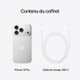 Apple iPhone 18 Pro 512 Go - Argent | Écran Super Retina XDR 6,9 pouces ProMotion, Autonomie d’une journée, Caméra principale 48