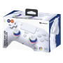 Subsonic - Manette sans Fil pour PS5 et PC - LED RGB - Blanche | Ergonomique, LED Programmables, Fonction Vibration, Pavé Tactil