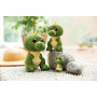 Peluche GLUBSCHIS Dino Tyrannosaurus Rex Xert 15cm Vert - Peluche Douce et Durable, Mignonne Peluche à câliner, pour Jouer, pour