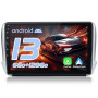 AWESAFE Autoradio 6Go+128Go 8Cœurs pour Peugeot 208 2008 (2012-2018), 4G LTE, Écran Tactile 10,1”, Android 13 CarPlay sans Fil &