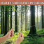 Baguette de Sourcier en Cuivre pur à 99,9% 2pcs, Idéale pour Recherche D'eau, Chasse au Trésor Localisation D'objets Enfouis, Ba