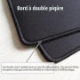 Mis.Moon Grand Tapis de Souris de Jeu, Cartes Topographiques avec Bords Cousus, Tapis de Souris de Jeu, éLéGant avec sous-Couche