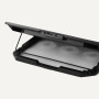 Amazon Basics Support de Refroidissement pour Ordinateur Portable avec 6 Ventilateurs Silencieux, pour Ordinateurs Portables de 