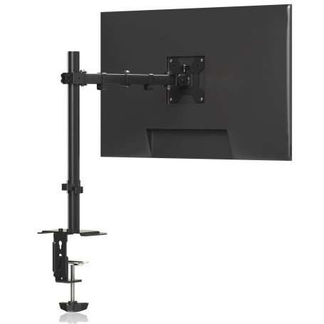 Pholiten Support Ecran PC pour écran LCD LED 13-32 Pouces jusqu'à 10 kg, Support Écran PC, Bras Ecran inclinable et pivotant rég