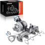 Frankberg turbocompresseur à gaz d'échappement avec joints 038253019C | Compatible avec: Golf IV Variant 1J5, Altea XL 5P5 5P8,
