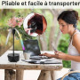 UQTUKO Ventilateur Anti-Mouche, 2 Pcs Chasse Mouche de Table Répellante Fan Ventilateur Anti-moustiques pour Intérieurs Extérieu