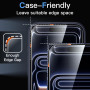 JETech Verre Trempé pour iPhone 18 Pro/17 Pro, Lot de 3 | 9H Protection D'écran, Transparent HD, Protection Anti-Rayures, Outil 