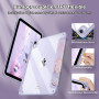 FINTIE Coque pour iPad Mini 7 2024 (A17 Pro) 8.3 Pouces/iPad Mini 6 2021 | [Rangement de Pencil] Etui Arrière Transparent Clair 