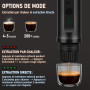 ICARE Machine a Cafe Portable, avec Sac de Rangement, Support et Cuillère | 2 en 1 compatible capsules et café moulu, à chauffag