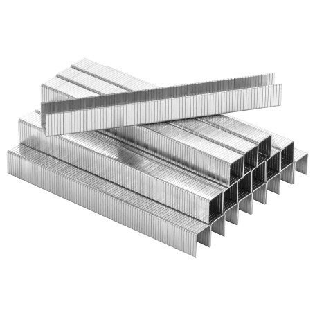 meite Agrafes 140/12 mm, Galvanisées Agrafes Type G T50-1 512 pièces, Couronne 10,5 mm, Heavy Duty Agrafes pour Agrafeuse G 140,