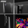 MSI MAG 274QPA QD-OLED X24 Écran Gaming 26.5” WQHD | Dalle QD-OLED 2560x1440, 240 Hz, 0,03ms, compatible VESA, HDMI, DisplayPort