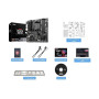 MSI B550M Pro-VDH Carte mère Micro-ATX, AM4 | Pour AMD Ryzen 3è gén, M.2, USB 3.2 Gen 1, USB Type-C pour panneau avant, HDMI