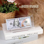 Cadre de billet de dollar en acrylique pour collectionneurs - Double face transparent - Protection photo