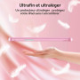 MoKo Coque pour iPad Mini 7 A17 Pro 2024, iPad Mini 6e Gén 2021 8,3", Rose | Pour iPad Mini Coque avec Porte-Stylet, Léger Étui 