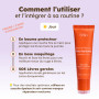 Séfia - Baume Lèvres et Masque de Nuit au Curcuma - Nourrit et Répare | Lèvres Douces Dès la 1ère Application - Apaise Gerçures 