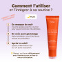 Séfia - Baume Lèvres et Masque de Nuit au Curcuma - Nourrit et Répare | Lèvres Douces Dès la 1ère Application - Apaise Gerçures 