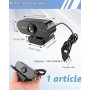 Webcam 1080P, Full HD Camera PC avec Microphone, Grand Angle 90 ° 30fps | Web Cam USB, Autofocus Micro Antibruit, Caméra USB Plu