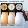 Lot de 2 Ampoules LED Studio Photo 135W, Culot E27, Dimmable 0‑100% | Bicolore 3000K‑6500K, CRI 90, Éclairage pour Softbox et Pa