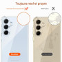 ivoler Coque pour Samsung Galaxy A35 5G, Ultra Transparent Étui de Protection en Silicone Antichoc avec Coins Renforcés, Clair M