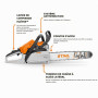 Stihl MS 162 Tronçonneuse 30 cm