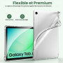 TiMOVO Coque Transparent pour Samsung Galaxy Tab A11+/A11 Plus 11 Pouces | Compatible avec les modèles SM-X230/X236/X238, Protec