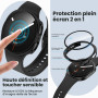 Neitra 4 Pièces PC Coque pour Samsung Galaxy Watch 9 8 40mm Protection | Coques avec Protecteur D'écran en Verre Trempé, étui de