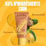 NYX PM Buttermelt Glaze Fond de Teint SPF30 Cashew Butta 30ml | 93% ingrédients soin, Niacinamide beurre karité mangue, Formule 