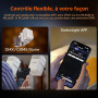 Godox ML150Bi Lumière vidéo LED bi-Couleur 2800K-6500K, 11 Modes FX, 61 054 Lux @1m, IRC 96, Prend en Charge Le contrôle Via App