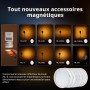 Godox ML150Bi Lumière vidéo LED bi-Couleur 2800K-6500K, 11 Modes FX, 61 054 Lux @1m, IRC 96, Prend en Charge Le contrôle Via App