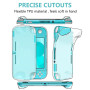 GeeRic Étuis Compatible pour Switch Lite 2019, Protection Housse + Coque Transparente + Protection écran Compatible pour Switch 