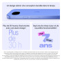Google Pixel 10a – 7 Ans de Pixel Drops, Plus de 30 Heures d'autonomie, Coach Photo, Gemini Live – Lavande, 256GB + Coque Pixel 